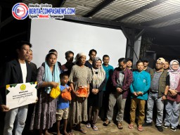 Bakti Sosial Hari Kesehatan Nasional ke-60 di Desa Rancapinang Kecamatan Cimanggu 