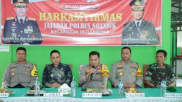 Polres Nganjuk Gelar Silaturahmi Kamtibmas di Kecamatan Patianrowo Pasca Pilkada Serentak 2024