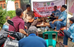 Polsek Pasar Rebo Gelar Ngopi Kamtibmas Di Kelurahan Kalisari