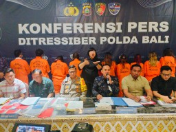 Ungkap Judol Polda Bali Tetapkan 10 Tersangka