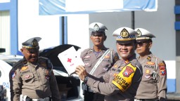 Apel Kesiapan, Satlantas Nganjuk Siap Amankan Libur Natal 2024 dan Tahun Baru 2025