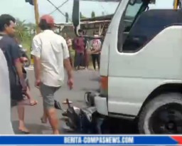 Terjadi Laka Lantas Truk dan Motor di Jalur JLS Sampang, 1 Orang Meninggal di TKP