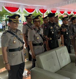 Kapolres Karangasem Hadiri Pelantikan 847 Bintara Polri di SPN Polda Bali