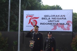 Polres Bandara Ngurah Rai Gelar Upacara Peringatan Hari Bela Negara ke-76 Tahun 2024