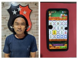 Pelaku Judi Online Ditangkap Polsek Krembangan Saat Main di Warkop