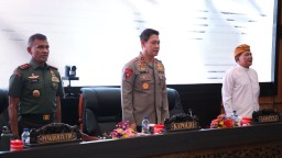 Jelang Nataru, Polda Bali Gelar Rakor Lintas Sektoral