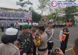 Polres Sampang Gelar Apel Pasukan Operasi Lilin Semeru 2024, Jelang Nataru Aman Kondusif