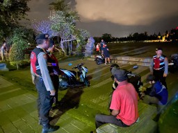 Satgas Preventif Samapta Polda Bali Laksanakan Giat Patroli Dialogis Menjelang Nataru