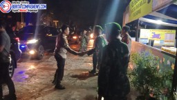 Operasi Lilin Semeru, Polres Sampang Bersama TNI Laksanakan Patroli Skala Besar di Malam Perayaan Natal 2024