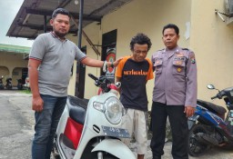 Gerak Cepat Polsek Kenjeran Amankan Pelaku Curanmor Dari Amukan Masa di Sidotopo Wetan