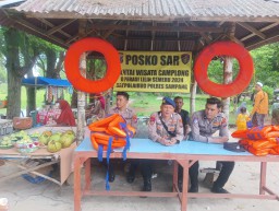 Jelang Libur Nataru 2 Kapal Polisi Disiagakan Di Tempat Wisata Pantai Dan Perairan Sampang