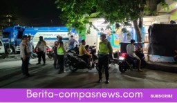Patroli Malam Kegiatan Kepolisian Rutin Yang Ditingkatkan Dalam Tahap Rekapitulasi Penghitungan Suara.
