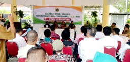 Babinsa Koramil 01 Bondowoso Hadiri Pelantikan BPD di Kecamatan Kota
