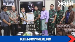 Tunjukan Kinerja Terbaik, Pangdam XII/Tpr Terima Penghargaan dari Para Tokoh Lintas Etnis Kalbar