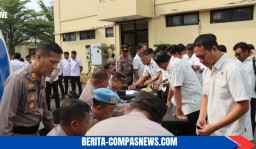 Sipropam Polres Pelabuhan Tanjung Priok Lakukan Pemeriksaan Senjata Api : Dinas Polri Kepada Personel