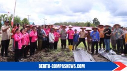 Ketahanan Pangan Nasional : Dukung Asta Cita Polres Bengkayang Gelar Pekarangan Bergizi