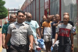 Lapas Narkotika Kelas IIA Pamekasan Kanwil Kembali Kedatangan Narapidana Baru dengan Proses Ketat
