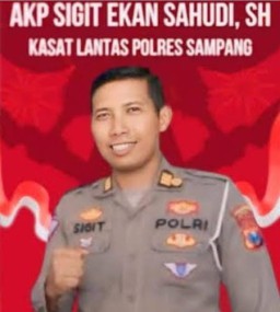 Selamat Datang Dan Bertugas AKP Sigit Ekan Sahudi, Kasat Lantas Polres Sampang Yang Baru