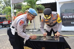 Kapolres Tanjung Priok : Resmikan Pembangunan Renovasi Rutan