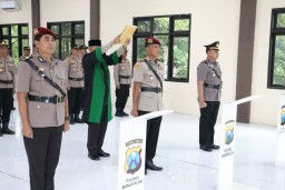 Sertijab Kasatreskrim Polres Bangkalan, AKBP Febri: Setiap Orang Ada Masanya, Setiap Masa Ada Orangnya