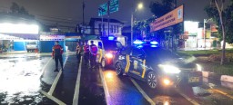 Polsek Cakung Giatkan Patroli Strong Point Di Jam Rawan