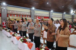 Polda Bali Gelar Ibadah dan Perayaan Natal Bersama Mempererat Persaudaraan dan Kerukunan Antar Umat Beragama