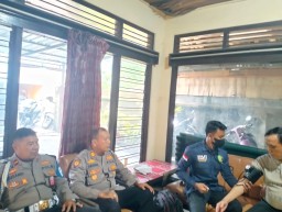 Polres Bandara Ngurah Rai Home Visit Personil Yang Sakit