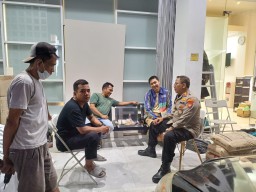 Sambang Hansip Kolaborasi Jaga Kamtibmas