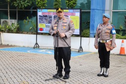 Kapolres Pimpin Apel Pengamanan Aksi Unjuk Rasa oleh SPPTKI