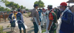 Kepolisian Polres Sampang Mendukung Penuh Pemkab Sampang Atasi Penyakit Mulut Dan Kuku Hewan Ternak