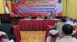 Kinerja Polsek Simokerto, Dapat Apresiasi Dari Kapolrestabes Surabaya, Bahas Renovasi dan Perhatian Terhadap Anggota Sakit