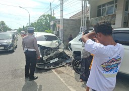 Terjadi Laka Lantas di Jalan Raya Tambaan, Polres Sampang Himbau Hati-Hati Dalam Berkendara