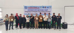Media online dan cetak Berita Cakrawala Gelar "Seminar Anti Narkoba" di Aula SMA Kartika IV- 3 Surabaya