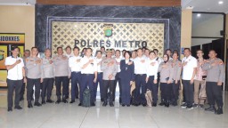 Polres Metro Jakarta Timur Terima Kunjungan Delegasi Kepolisian Jepang JOCD.