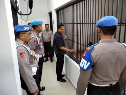 Kunjungan Bid Propam Polda Bali ke Rutan Polres Bandara