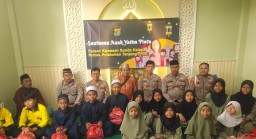 Bhabinkamtibmas Kelurahan Penggilingan Ingatkan Warga Soal Waspada Curanmor Dan Bahaya Judi Online.
