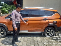 Terjadi Laka Lantas Tabrak samping, Gakkum Satlantas Polres Sampang Gerak Cepat Di Jl. Raya Torjun