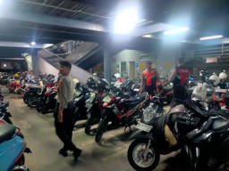 Polres Bandara Gelar Patroli Blue Light di Malam Hari