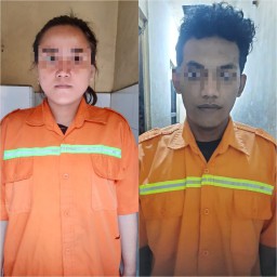 Polsek Semampir Amankan Pasutri Curi Motor di Sidotopo Jaya