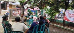 Hangatnya Ngopi Kamtibmas Di Lubang Buaya, Warga Sampaikan Keluhan Polisi Beri Solusi.