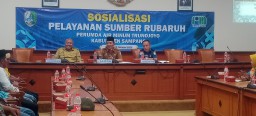 Gerak Cepat, Perumda Air Minum Trunojoyo Sampang Lakukan Sosialisasi Pelayanan Sumber Ruberuh