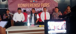 Polres Sampang Gelar Konferensi Pers Ungkap Kasus Curanmor Di Wilayah Sampang.