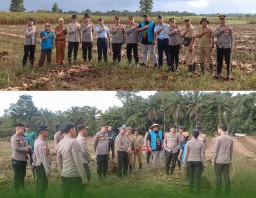 Wakapolda Kalbar, Pimpin Asistensi : Gugus Tugas Polri untuk Mendukung Ketahanan Pangan di Polres Bengkayang