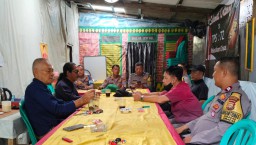 Kapolsek Ciracas Sampaikan Pesan Kamtibmas Dalam Program Nusantara Cooling System