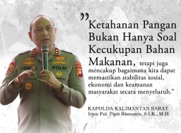 Hadiri Penerapan Bioteknologi Budidaya Jagung, Kapolda Kalbar : Inovasi Adalah Kunci Mendukung Langkah Ketahanan Pangan