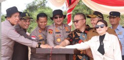 Kapolda Kalbar : Ground Breaking Pembangunan Pabrik Jagung di Bengkayang