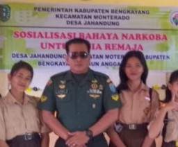Koramil 1209-05/Samalantan Sosialisasi Pencegahan dan Penyalah Gunaan Narkoba Pada Siswa SMPN 06 Monterado