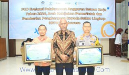 Polres Bondowoso Raih Dua Penghargaan Dari KPPN Bondowoso