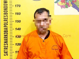 Satresnarkoba Polres Bondowoso Meringkus Pelaku pengedar Sabu