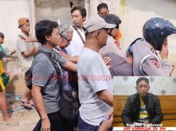 Kepergok Warga, Pencuri Isi Kotak Amal Masjid Nurul Yaqin Digelandang ke Mapolsek Tegalampel